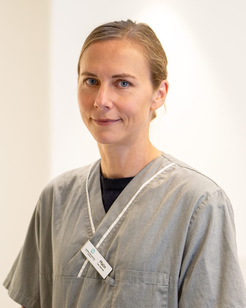 Malin, licensed veterinarian at AniMed Animal Hospital