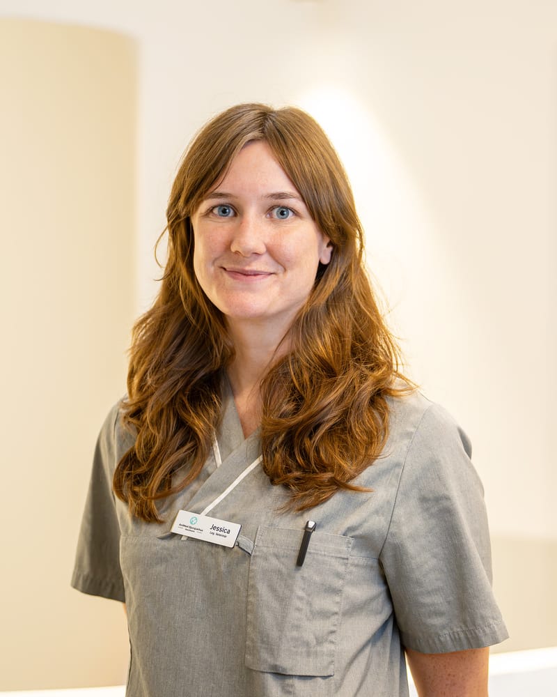 Jessica, licensed veterinarian at AniMed Animal Hospital
