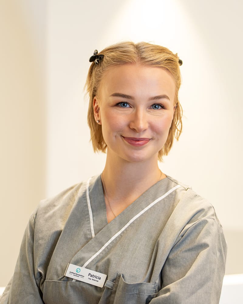 Patricia, licensed veterinarian at AniMed Animal Hospital